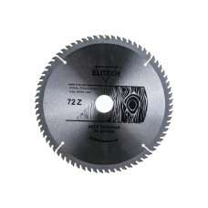 Диск пильный по дереву (255х32/30 мм; 2.8 мм; 72Z) Elitech 1820.056900